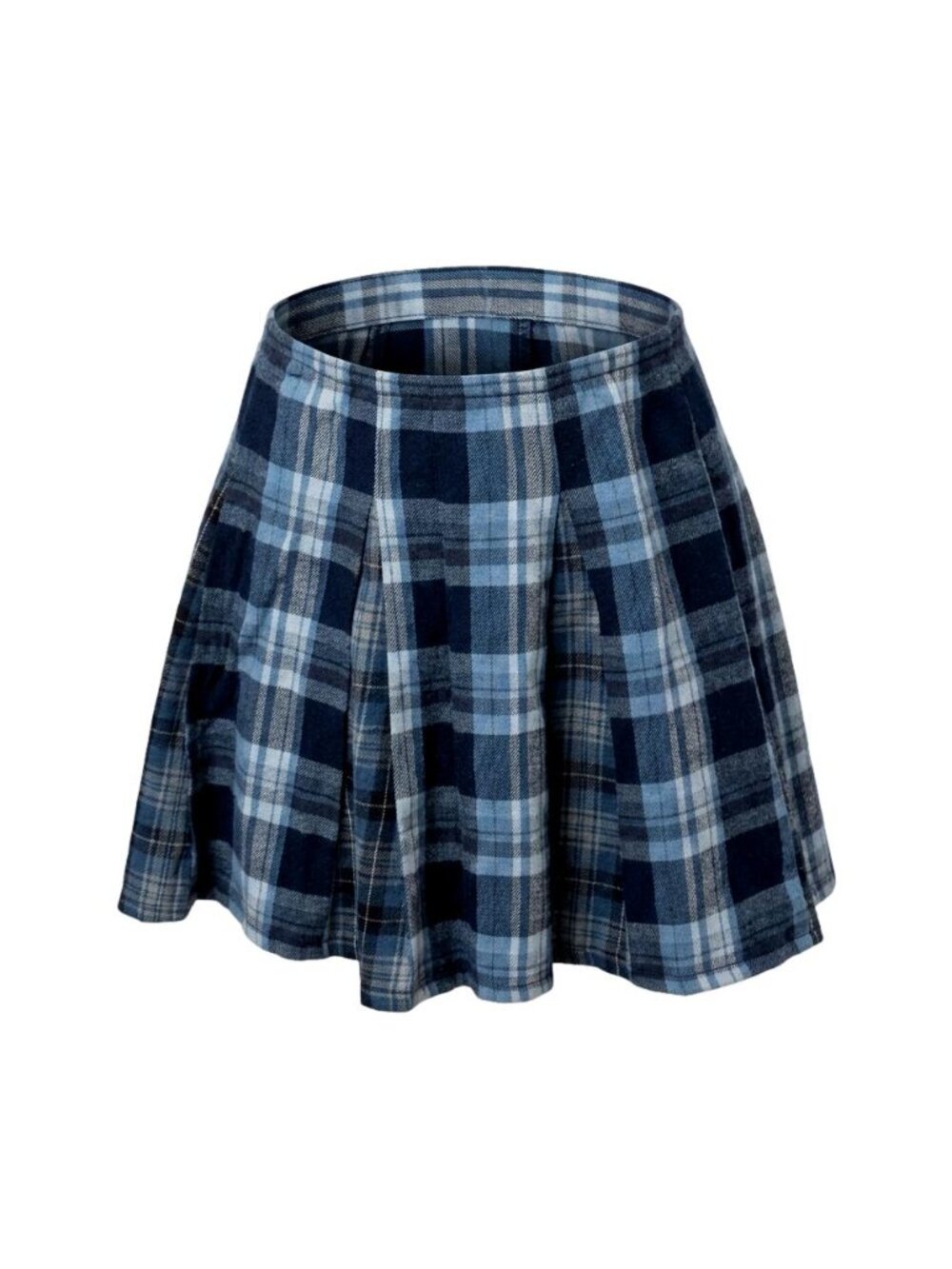 Furst Of A Kind Upcycled Plaid Pleated Flannel Mini Concert Skirt Grunge XS S